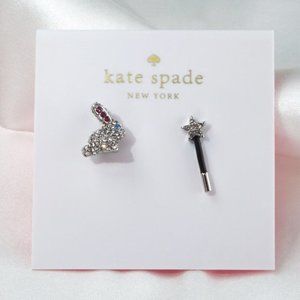 Kate Spade New York Whale Tails Pave Earrings